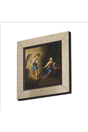 Meryem’e Müjde Adriaen Van De Velde, 1667 Baskılı Mdf Magnetkrg-103buzdolabı Süsü