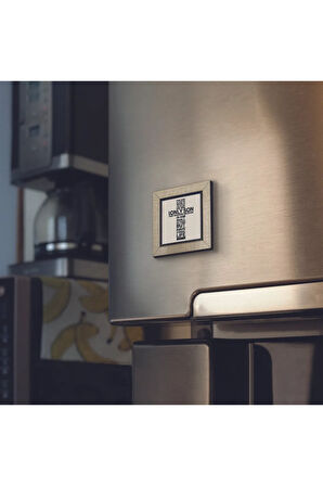 Baskılı MDF Magnet 7X7 Dekoratif Obje ve Biblo