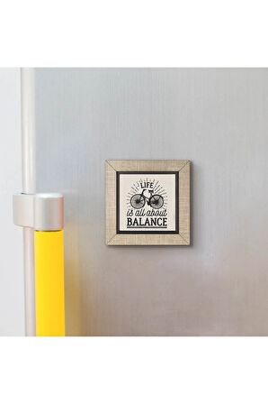 Bisklet Görseli Baskılı Mdf Magnet Krg-035