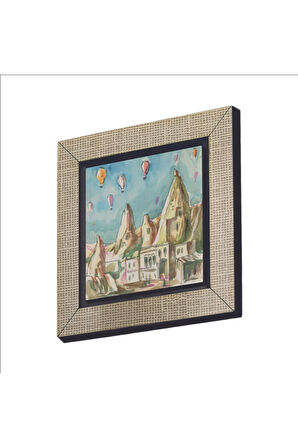 Kapadokya Baskılı MDF Magnet 7X7