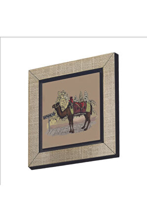 Kapadokya Baskılı MDF Magnet 7X7