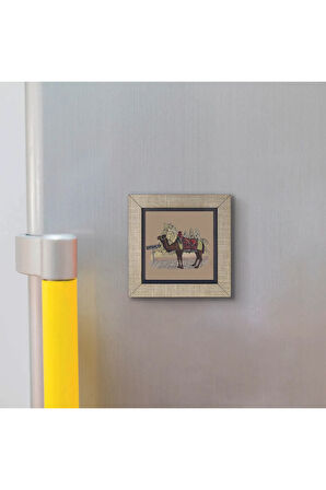 Kapadokya Baskılı MDF Magnet 7X7