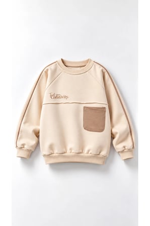 ERKEK ÇOCUK CEP DETAYLI SWEATSHIRT