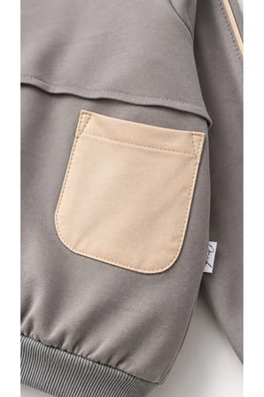 ERKEK ÇOCUK CEP DETAYLI SWEATSHIRT