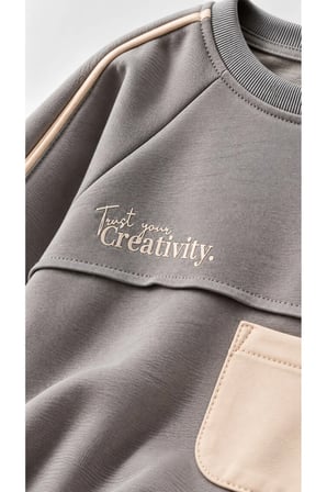ERKEK ÇOCUK CEP DETAYLI SWEATSHIRT