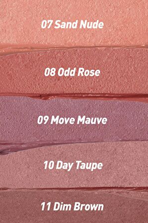 Yoğun Renk Pigmentli, Kadife Görünümlü Ruj Peripera Ink Velvet Intense Stick (010 Day Taupe)