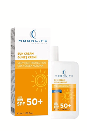 Moon Life Güneş Kremi Spf 50+ Çok Yüksek Koruma 50 Ml