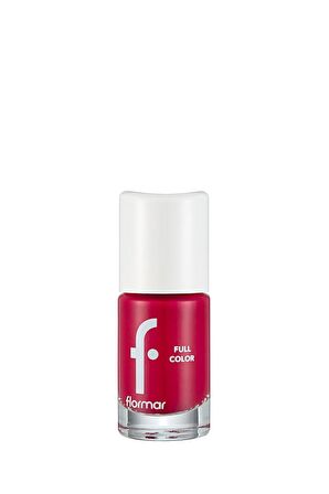 Flormar Yoğun Pigmentli Parlak Oje-full Color Nail Enamel-fc13 Squashed Raspberry -8690604310494
