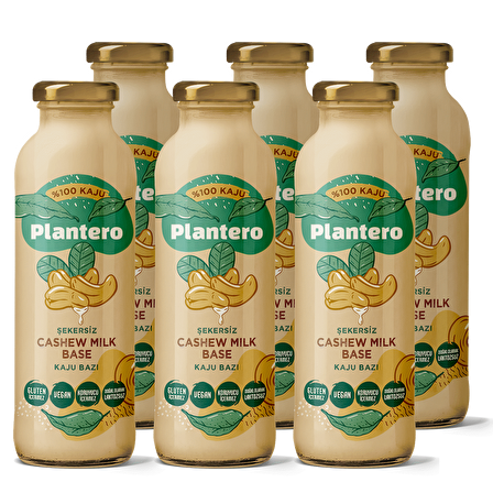 PLANTERO 6'lı Kaju Bazı Konsantre Set 250 gr x 6