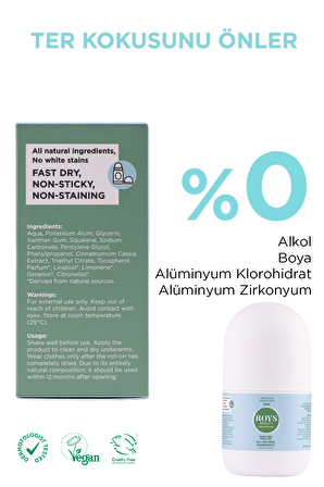 Roys Beauty Doğal Roll-on Erkek