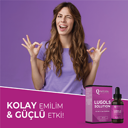 Q Natura Series Lugols Solution % 5 iyot Damla