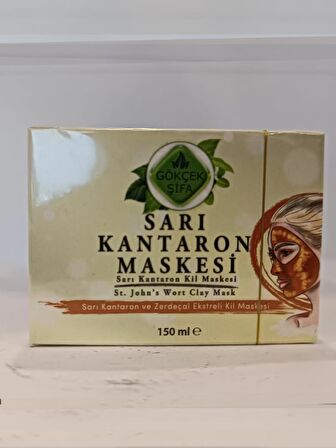 Sarı Kantaron Kil Maskesi