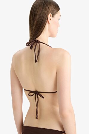 DeFacto Regular Fit Üçgen Bikini Üstü-Fall in Love T3666AZ25SMBN341