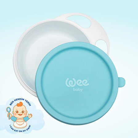 Wee Baby Kapaklı Mama Tabağı