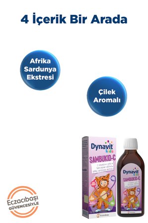 Dynavit KIDS Sambukid-C Şurup 150ml