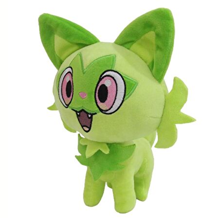 ThreeMB Toys Pokemon Yüksek Kalite Peluş Sprigatito