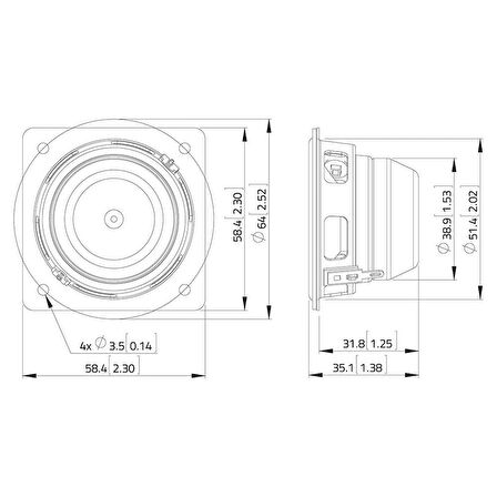 Lavoce FSN020.71F 2" Full Range