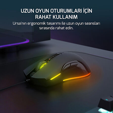 GamePower Ursa 10.000DPI 7 Tuş RGB Optik Gaming Mouse