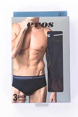 Eros Erkek Compact 3lü Slip