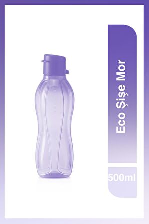 Eco Şişe Kolay Kapak Suluk & Matara Mor 500 ml