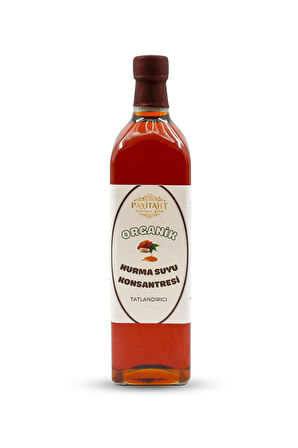 Organi̇k Tatlandirici Saf Hurma Suyu Konsantresi̇ 700gr