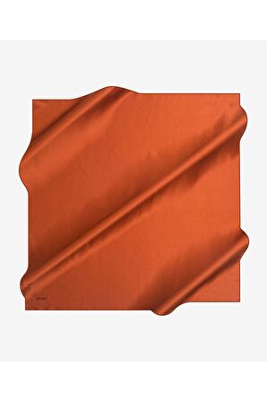 Aker Eşarp Taşlanmış Düz  İpek Eşarp