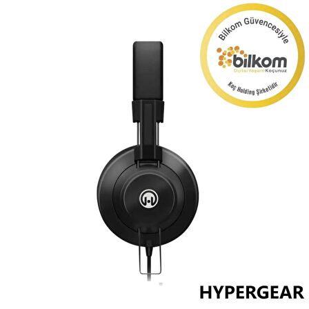 Hypergear V50 Kablolu Kulaküstü Kulaklık - Siyah