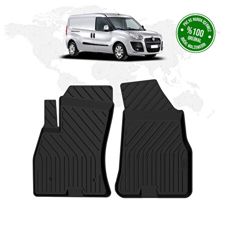 Fiat Doblo Panelvan 4D Havuzlu Paspas (Ön 2 Parça) 2010 – 2014 Model