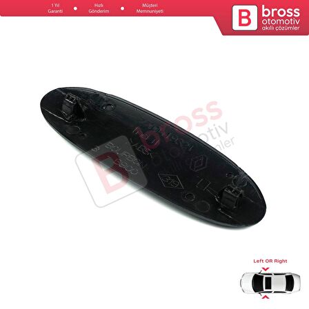 Renault Clio MK2 Kangoo MK1 1997-2009 8200083505 İçin Siyah dCi Sağ veya Sol Kapı Bandı Çıta Yazısı