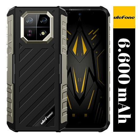 ULEFONE Armor 22 6600mAh 6.58' 64MP 8GB 256GB IP68 Gece Görüş Kameralı Dayanıklı Cep Telefonu