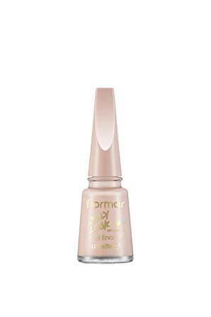 Flormar Jel Görünümlü Parlak Oje (Açık Nude) - Jelly Look Nail Enamel - JL41 WHIPPED CREAM - 8690604497713