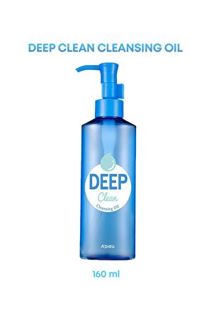 Çift Fazlı Makyaj Temizleme Yağı 165ml APIEU Deep Clean Oil In Cleansing Water