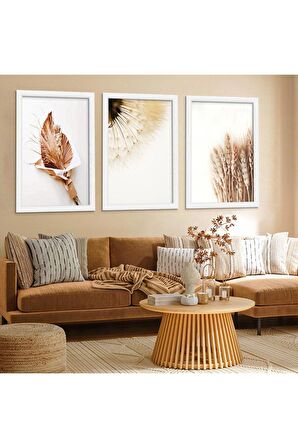 40x60 Cm 3 Adet Kızılderili Çift Kanvas Tablo