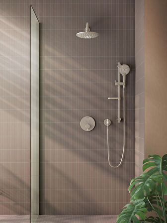 VitrA A4565234 Duvardan Duş Dirseği, Fırçalı Nikel