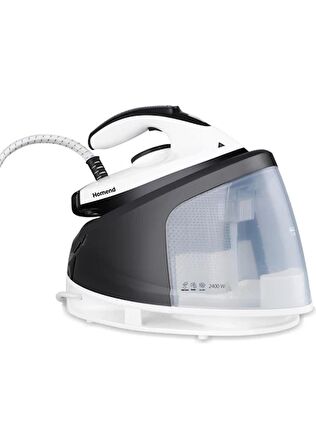 Homend Steamwork 1167H Buhar Kazanlı Ütü Siyah Beyaz 2400 W