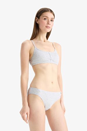 DeFacto Ribana 3'lü Askılı Brief Külot-Fall in Love D6404AX25SPPN36