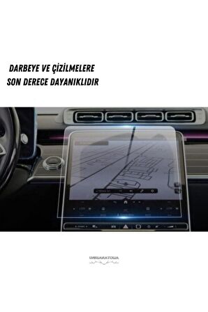 Mercedes S500 2024 Navigasyon ve Multimedya Uyumlu Premium Nano Ekran Koruyucu