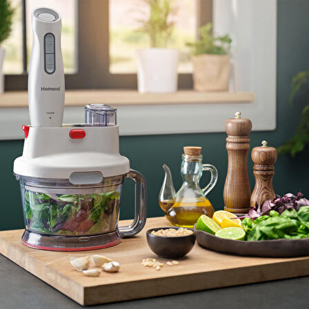 Homend Functional 2804H Mutfak Robotu - Krem