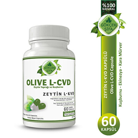 Gökçek Şifa Zeytin L-KVD (Olive L-CVD) Kapsül