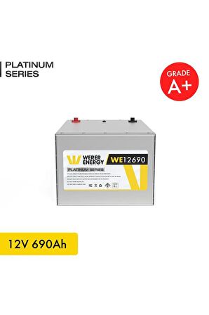 12V 690Ah LiFePO4 Platinum Series Bluetooth'lu Lityum Demir Fosfat Akü 