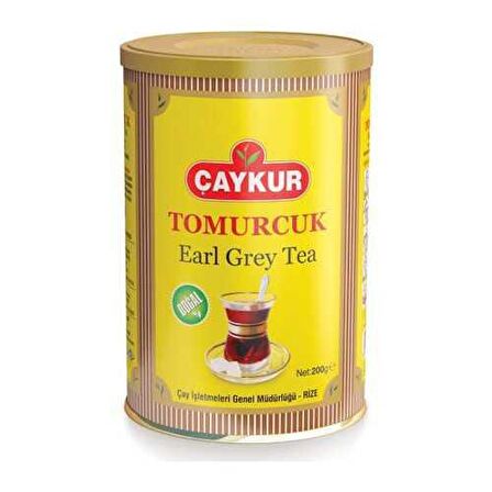 Çaykur Earl Grey Tomurcuk Dökme Siyah Çay 200 gr 