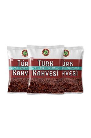 Kahve Dünyası Sade Orta Kavrulmuş Öğütülmüş Türk Kahvesi 3x100 gr 