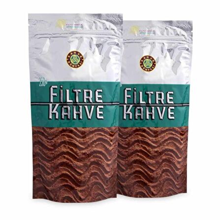 Kahve Dünyası Orta İçim Kağıt Filtre Filtre Kahve 2 x 250 gr