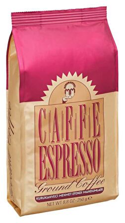  Mehmet Efendi Espresso 250 gr Öğütülmüş Folyo Paket