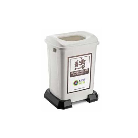  Şenyayla 4395 Büyük Geri Dönüşüm Kutusu Yemek Atıkları 50lt