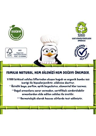 Familia Plus Natural 40'lı Tuvalet Kağıdı