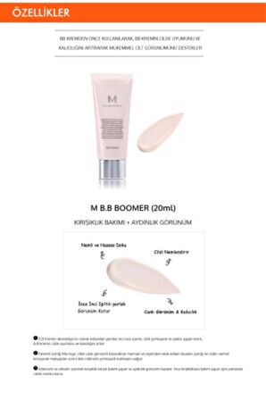 Işıltılı ve Aydınlık Görünüm Sağlayan Makyaj Bazı M B.B Boomer 20ml