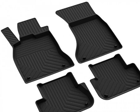 Audi A5 Ferrous 4D Havuzlu Kauçuk Paspas 2017 ve Üstü