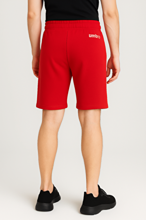 Umbro Bold - Erkek Kırmızı Pamuklu Şort - TE0105