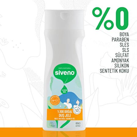Siveno Nemlendirici Doğal Tüm Ciltler İçin Vücut Sabunu 300 ml